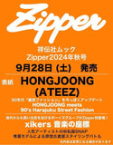 ATEEZ - ZIPPER  / Autumn2024 Issue (Japanese Magazine) Cover : HONGJOONG / ATEEZ