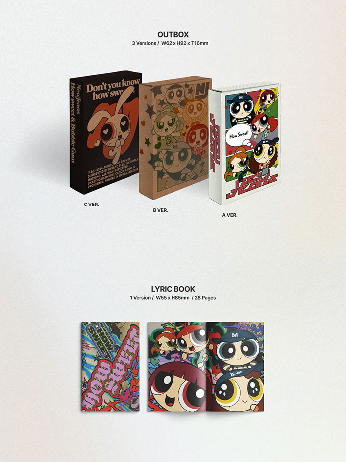 NewJeans - How Sweet / Weverse Albums Ver. (Random) - K-Pop Time