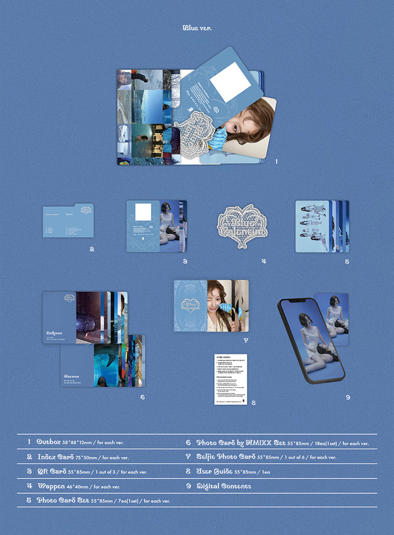 NMIXX - Blue Valentine / Platform Album POCAALBUM Ver. (Random