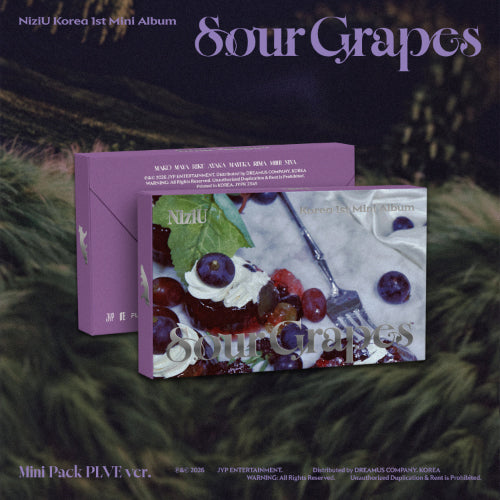 NiziU - SOUR GRAPES / Mini Pack PLVE Ver. + BONUS