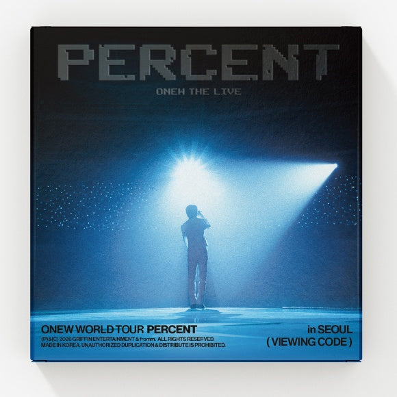 ONEW - 2025-26 ONEW WORLD TOUR / ONEW THE LIVE : PERCENT (%) *LIMITED*