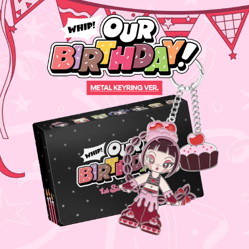OURBIRTHDAY - Our Birthday / Metal Keyring Ver. (Random Keyring) *DEBUT*