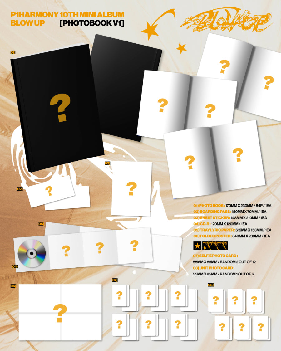 P1Harmony - BLOW UP / Photobook ver.