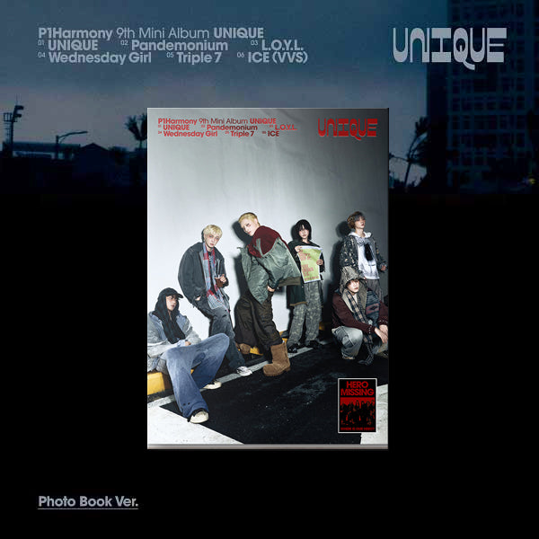 P1Harmony - UNIQUE  / Photobook ver.