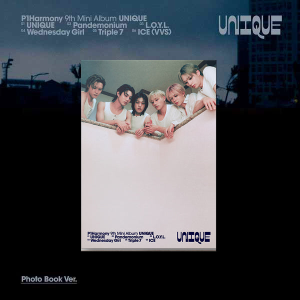 P1Harmony - UNIQUE  / Photobook ver.