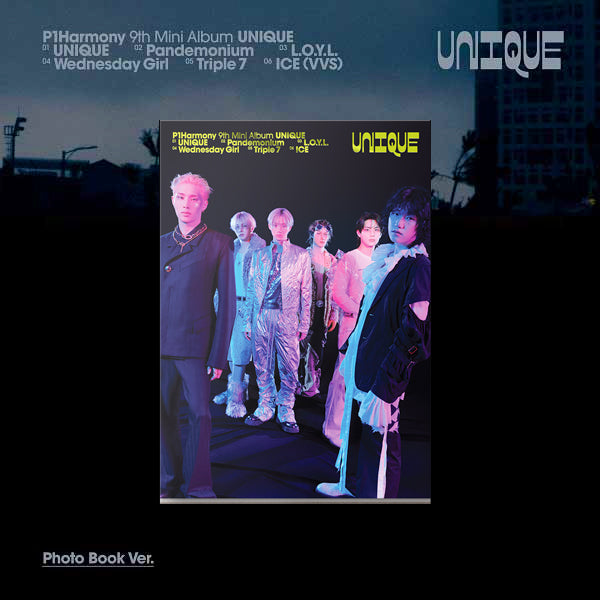 P1Harmony - UNIQUE / Photobook ver. - K-Pop Time