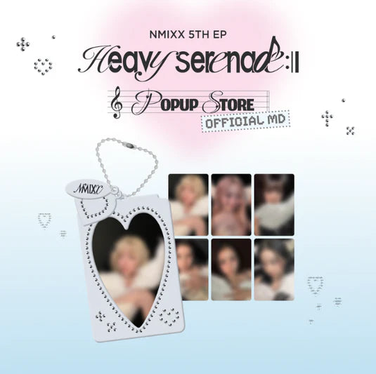 NMIXX - Heavy Serenade Pop Up MD / PHOTOCARD HOLDER KEYRING & PHOTOCARD SET