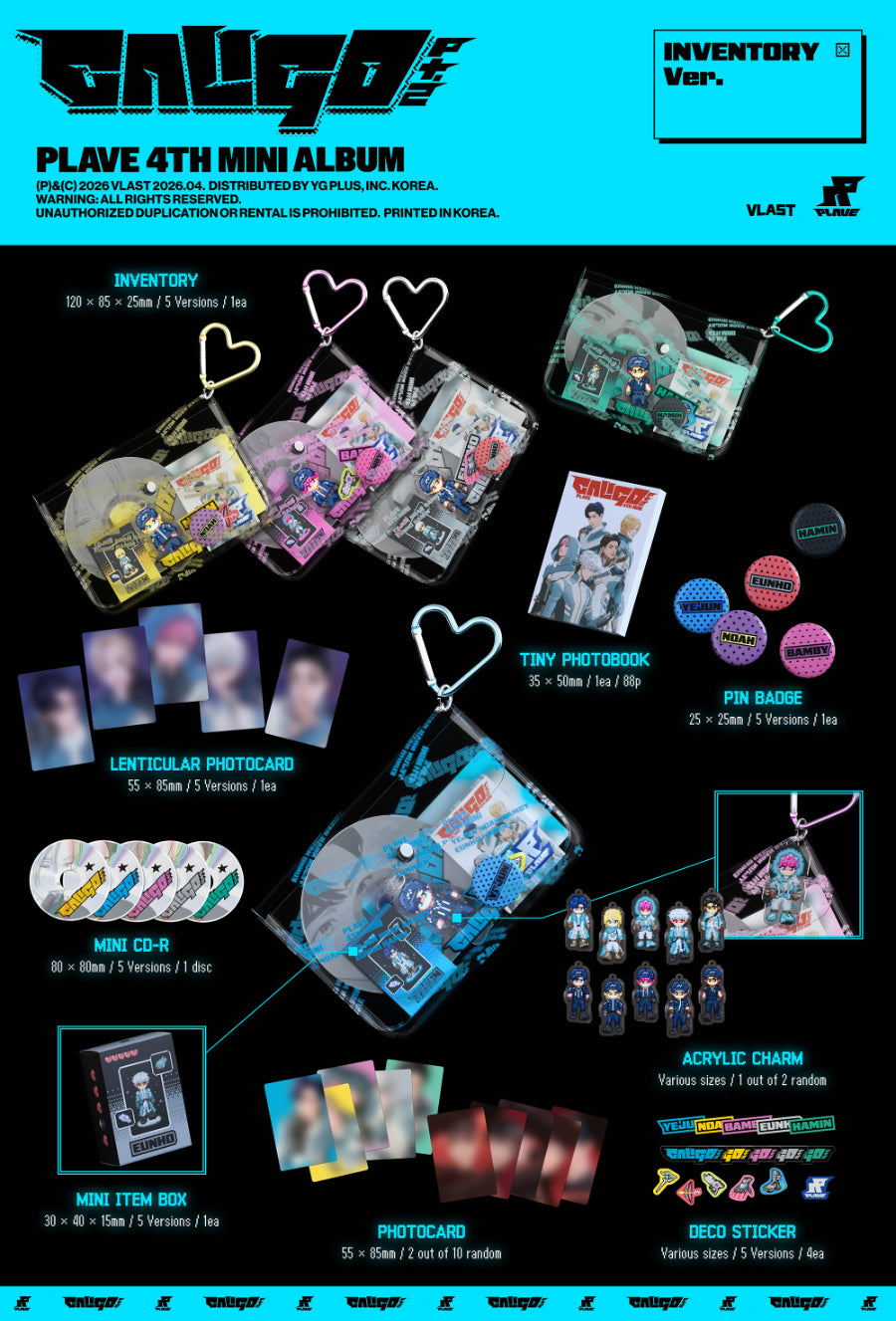 PLAVE Caligo Pt.2 INVENTORY サウンドウェーブ特典 PLAVE - Caligo Pt.2 / Inventory Version - K-Pop Time
