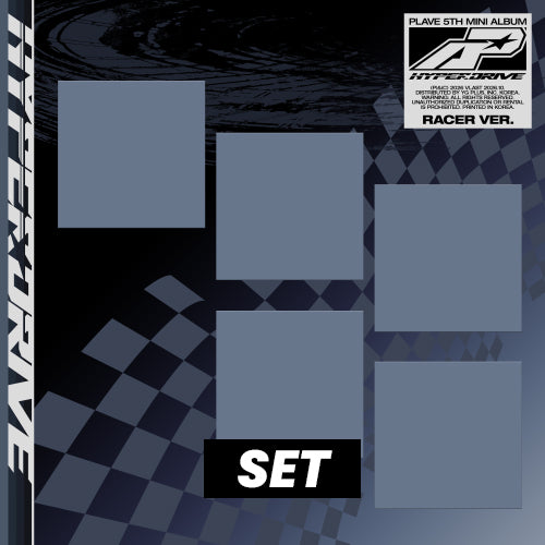 PLAVE - HYPERDRIVE / Racer Ver. *SET OF 5*