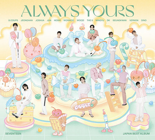SEVENTEEN - Always Yours /Japanese 2CD Best Album (Limited Edition / Type C)