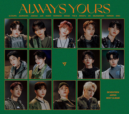 SEVENTEEN - Always Yours /Japanese 2CD Best Album (Limited Edition / Type D)
