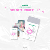 ATEEZ –  GOLDEN HOUR : PART.5 POP UP OFFICIAL MD / RANDOM TRADING CARDS