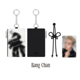 Stray Kids - RUN IT SEOUL MD / CARD HOLDER KEYRING + PHOTOCARD