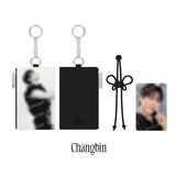 Stray Kids - RUN IT SEOUL MD / CARD HOLDER KEYRING + PHOTOCARD