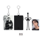 Stray Kids - RUN IT SEOUL MD / CARD HOLDER KEYRING + PHOTOCARD
