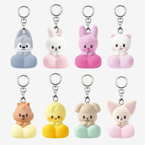Stray Kids - RUN IT SEOUL MD / SKZOO SECRET CLICKER KEYRING