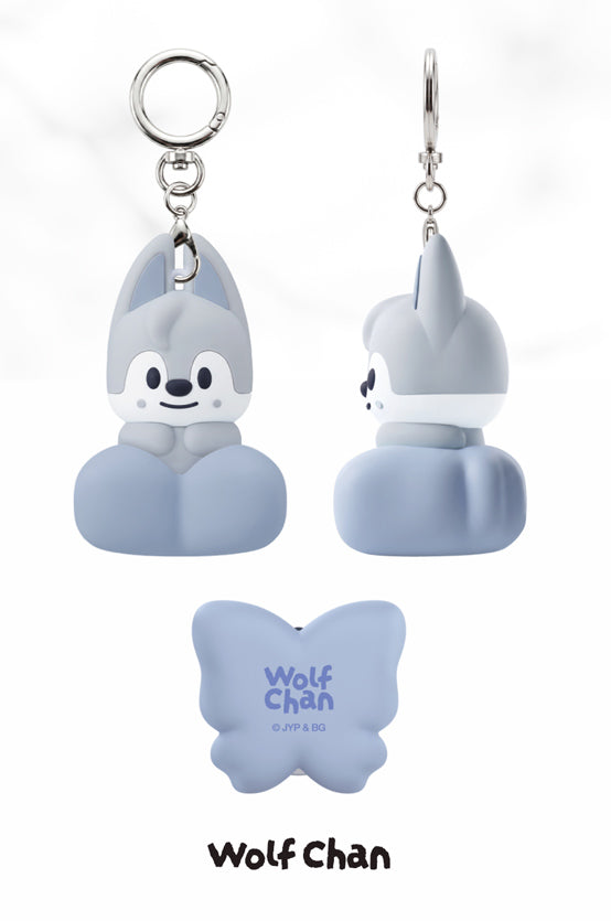 Stray Kids - RUN IT SEOUL MD / SKZOO SECRET CLICKER KEYRING
