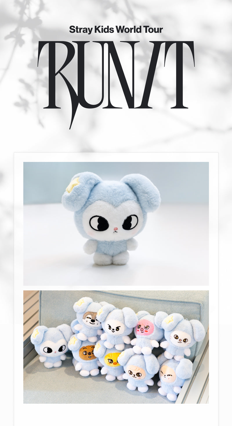Stray Kids - RUN IT SEOUL MD / TASY PLUSH ORIGINAL Ver. +
