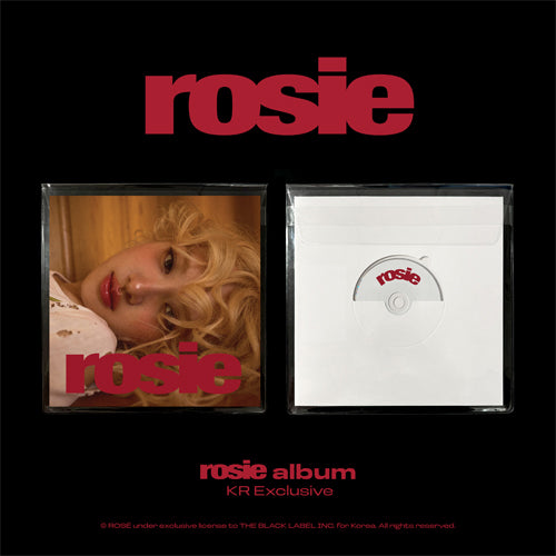 ROSÉ - ‘rosie’  / KR Exclusive Ver.