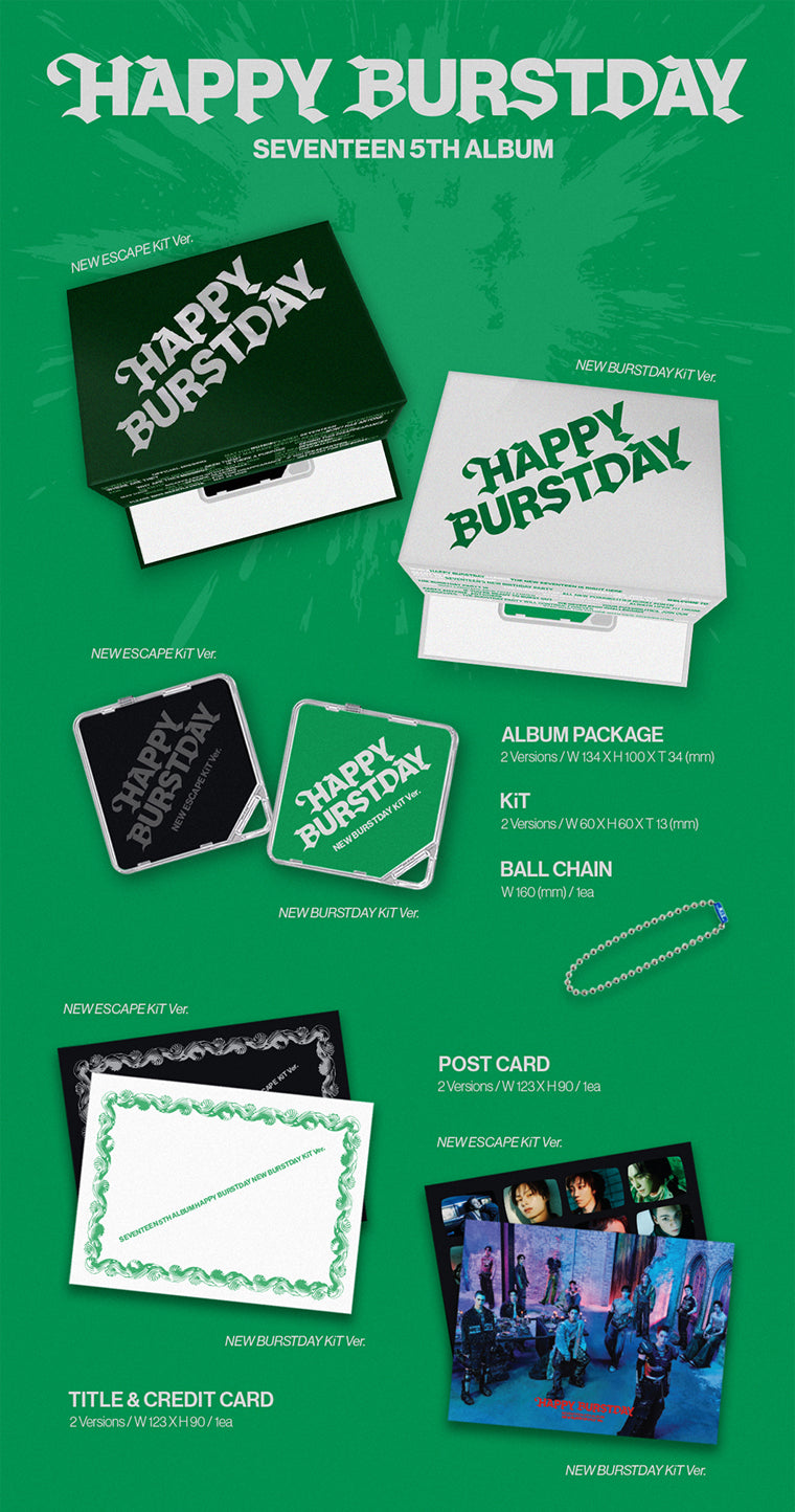 SEVENTEEN - Happy Burstday / KiT ver. - K-Pop Time