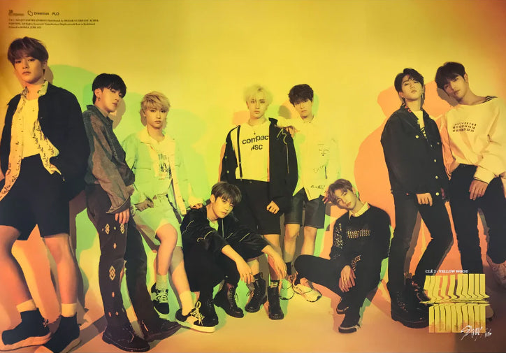 Poster: Stray Kids - Yellow Wood - K-Pop Time