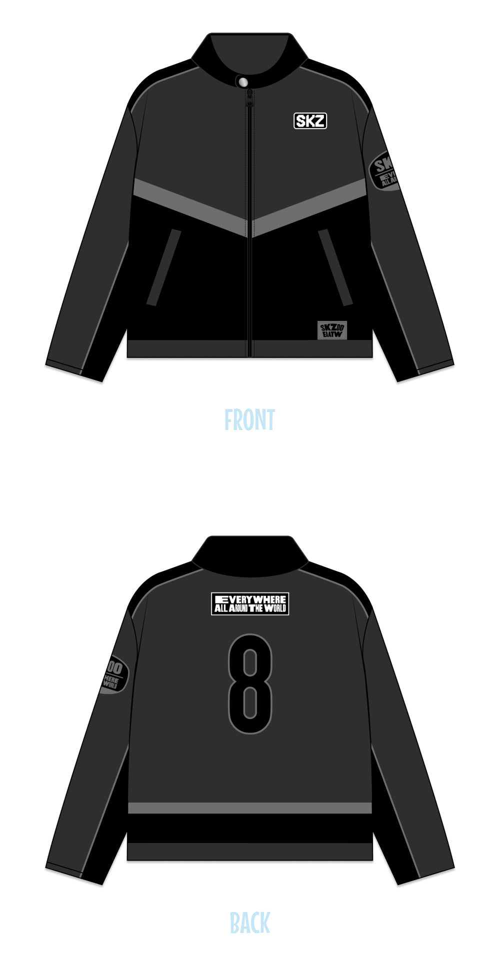 Stray Kids - SKZOO Everywhere All Around The World / RACING JACKET