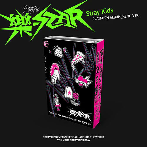 STRAY KIDS - ROCK-STAR / Platform Album - Nemo ver. *+ JYP SHOP GIFTS*