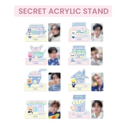 Stray Kids - STAY in Our Little House MD / SECRET ACRYLIC STAND (Random)