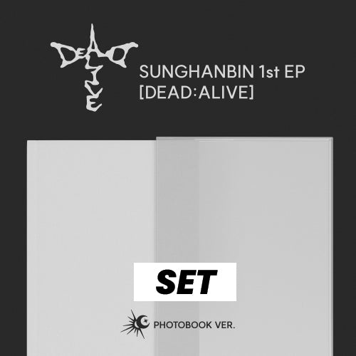 SUNG HANBIN (Zerobaseone) - DEAD:ALIVE / Photobook versions *SET OF 3*