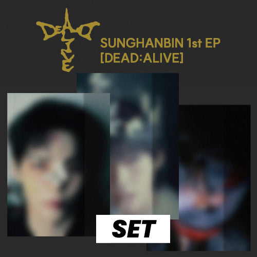 SUNG HANBIN (Zerobaseone) - DEAD:ALIVE / Photobook versions *SET OF 3*