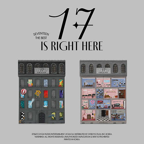 SEVENTEEN - BEST ALBUM - 17 IS RIGHT HERE +LUCKY DRAW