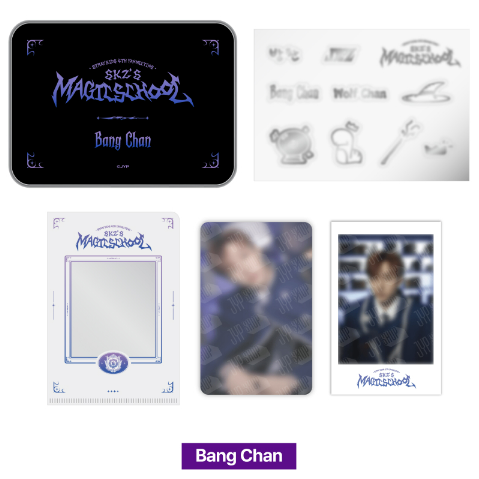 Stray Kids 4th Fan Meeting SKZ's MAGIC SCHOOL MD / Photo Deco Set