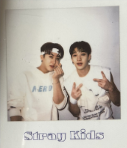 Stray Kids - '2022 Seasons Greetings' Unit Polaroid Photocard: Bangchan & Changbin