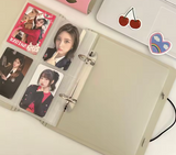 A5 3inch D-Ring Binder w/2xBaffles + 25x4 Pocket Pages