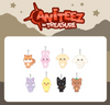 ATEEZ - ANITEEZ IN TREASURE OFFICIAL MD / PLUSH KEYRING