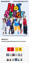 BABYMONSTER - HOTSAUCE OFFICIAL MD / INSTANT PHOTO PACKAGE
