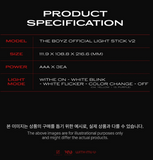 THE BOYZ – OFFICIAL LIGHT STICK V2 + BONUS