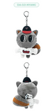 TXT  - PPULBATU X LG TWINS OFFICIAL MD / UNIFORM PLUSH KEYRING