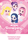 AESPA - TEENIEPING X AESPA COLLABORATION OFFICIAL MD / RANDOM FIGURE