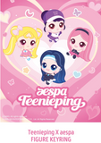 AESPA - TEENIEPING X AESPA COLLABORATION OFFICIAL MD / FIGURE KEYRING CUTIE VER