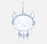 AESPA - SYNK : aeXIS LINE MD / FANLIGHT DOLL KEY RING (SILVER Ver.)