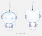 AESPA - SYNK : aeXIS LINE MD / FANLIGHT DOLL KEY RING (SILVER Ver.)