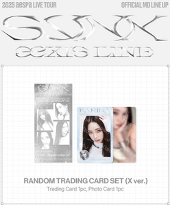 AESPA - SYNK : aeXIS LINE MD / RANDOM TRADING CARD SET X VER