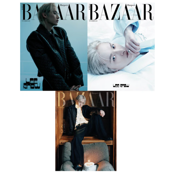 HARPER'S BAZAAR KOREA NOVEMBER  / Cover :  LEE KNOW (Stray Kids)