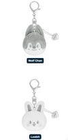 Stray Kids - dominATE : celebrATE WORLD TOUR OFFICIAL MD / SKZOO FACE KEYRING SILVER Ver. *PREORDER CLOSED*