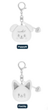 Stray Kids - dominATE : celebrATE WORLD TOUR OFFICIAL MD / SKZOO FACE KEYRING SILVER Ver. *PREORDER CLOSED*