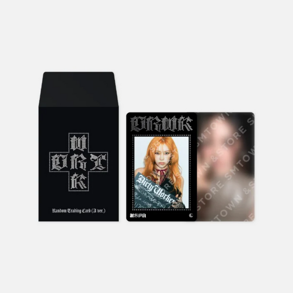aespa - DIRTY WORK / RANDOM TRADING CARD SET : A