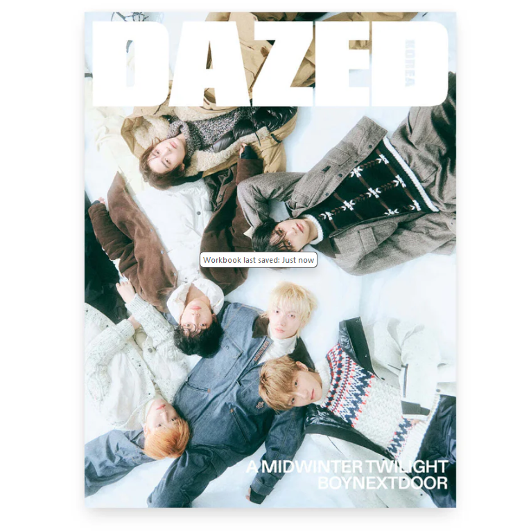 Dazed & Confused Korea November 2025 / Cover A: BOYNEXTDOOR