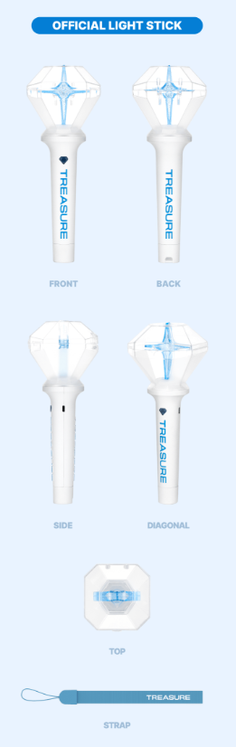 TREASURE OFFICIAL LIGHT STICK ver.2 - K-Pop Time
