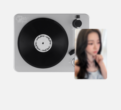 AESPA - 5TH ANNIVERSARY TURNTABLE BLUETOOTH SPEAKER SET